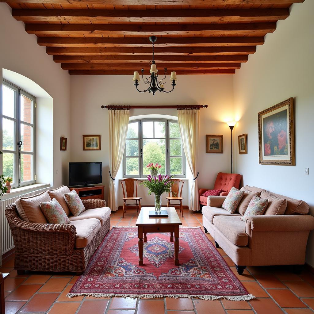 Spanish Homestay Living Room