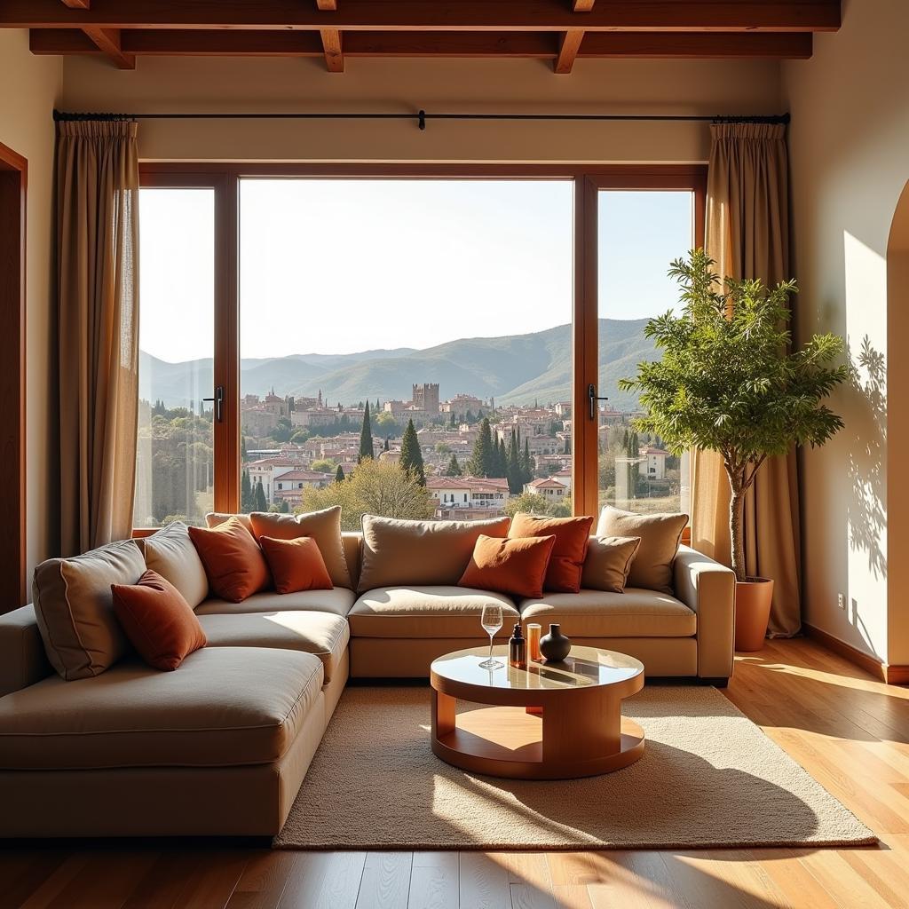 Modern Spanish living room with Sofa Gala