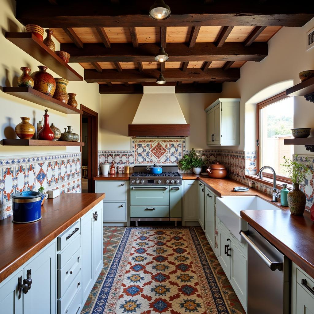 Traditional Spanish Kitchen