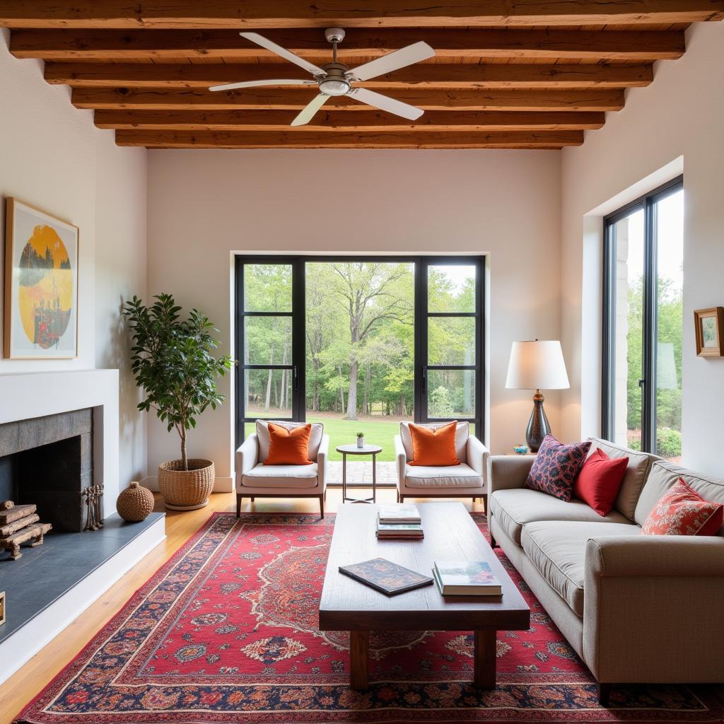 Rustic Spanish Living Room