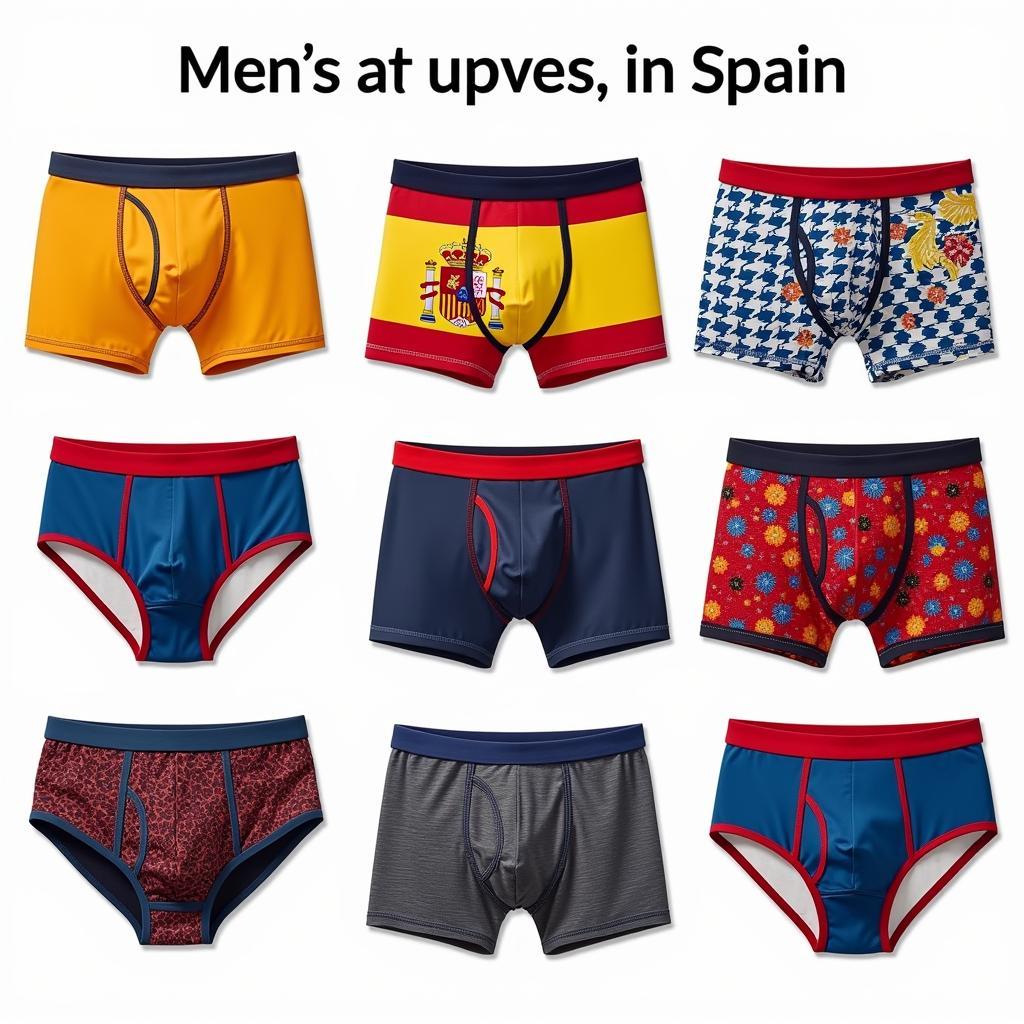 Different Styles of Men's Underwear in Spain