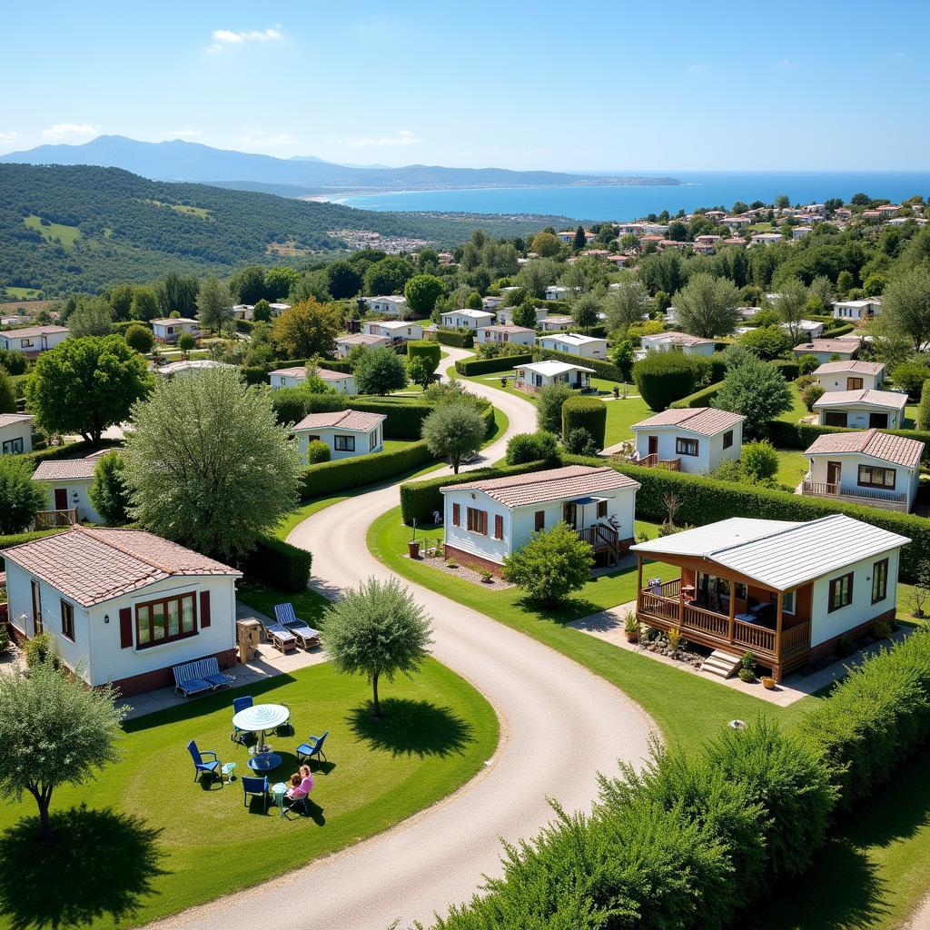 Mobile Home Park in Spain