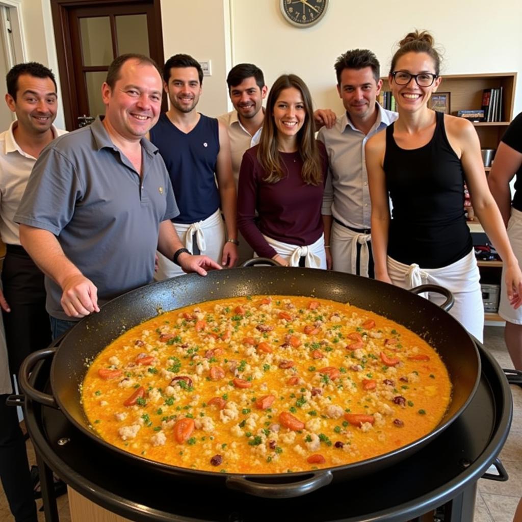 Spanish Paella Cooking Class