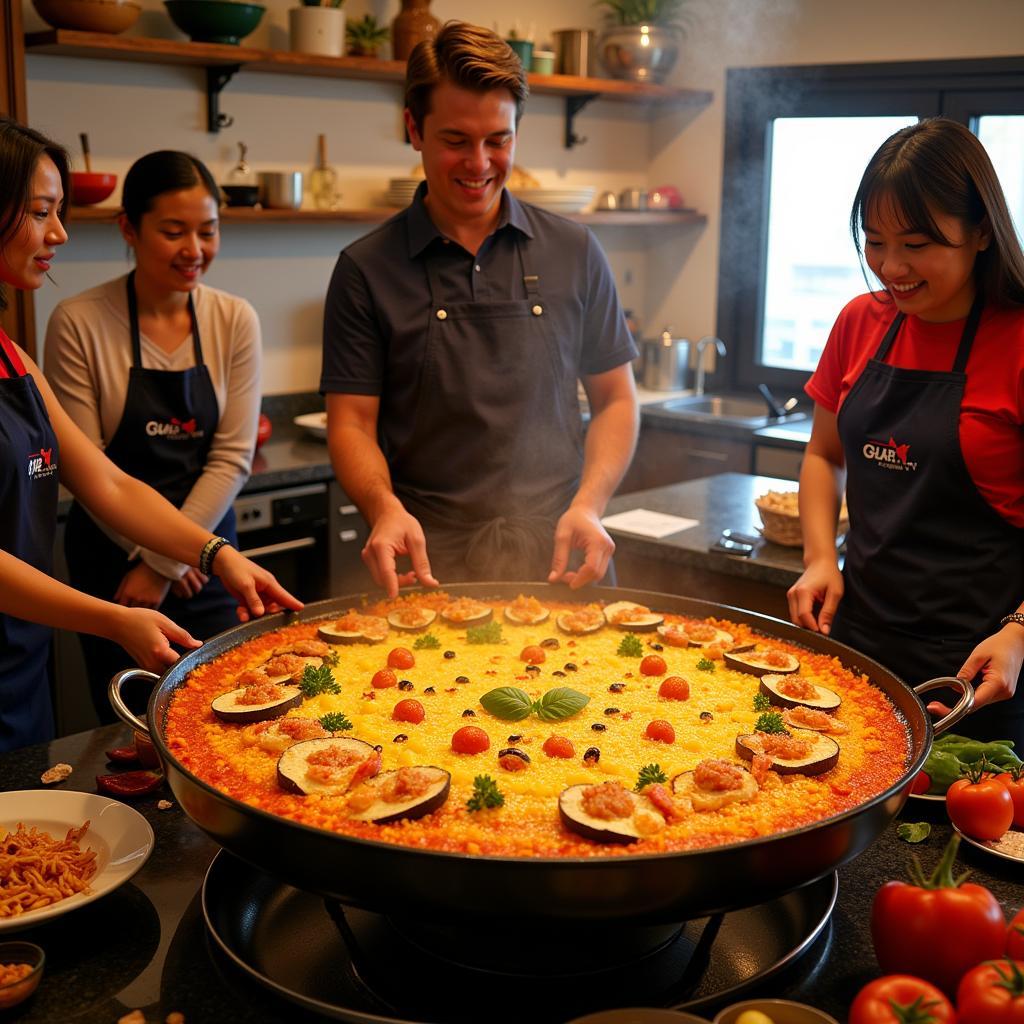 Hands-on Spanish Paella Cooking Class