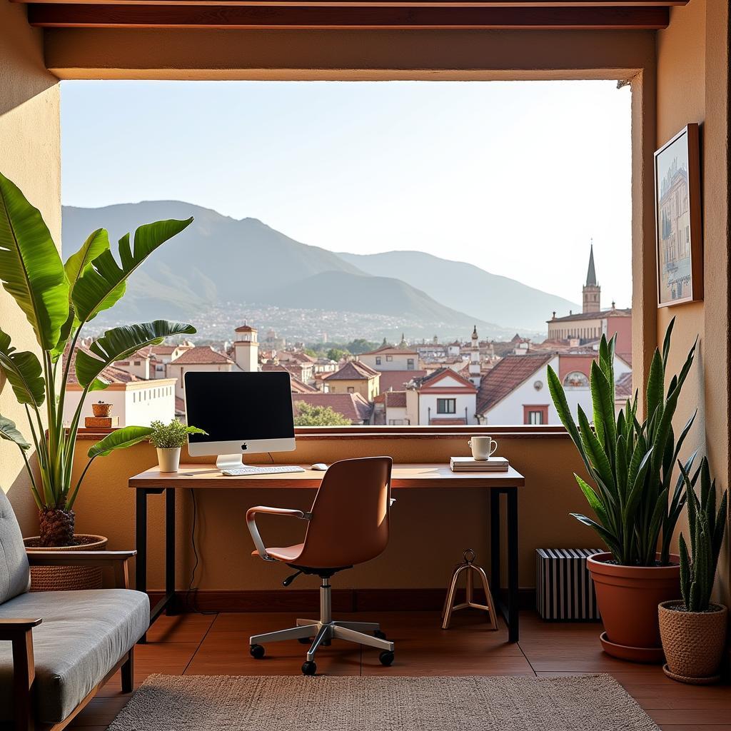 Escritorio Home Studio with Rooftop Views