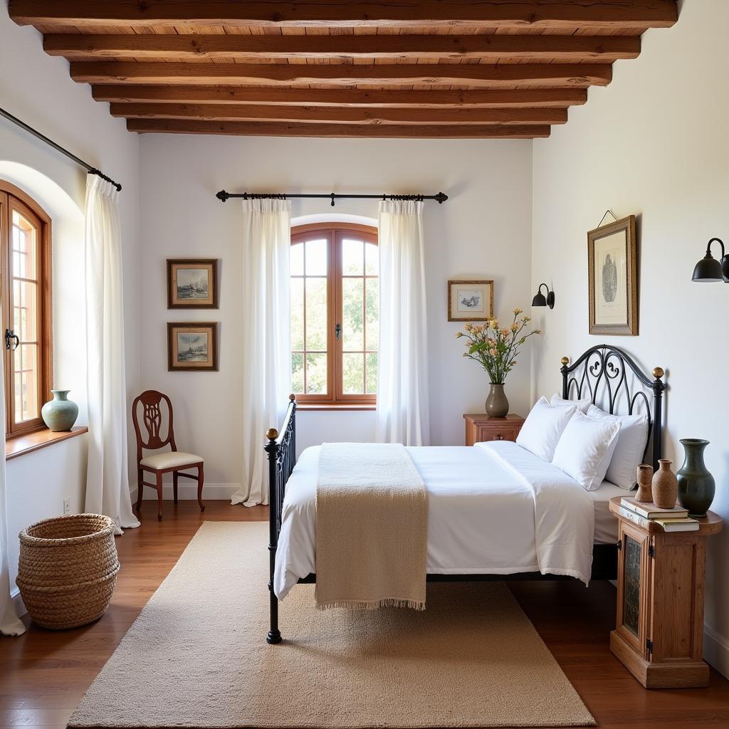 Serene Spanish Bedroom