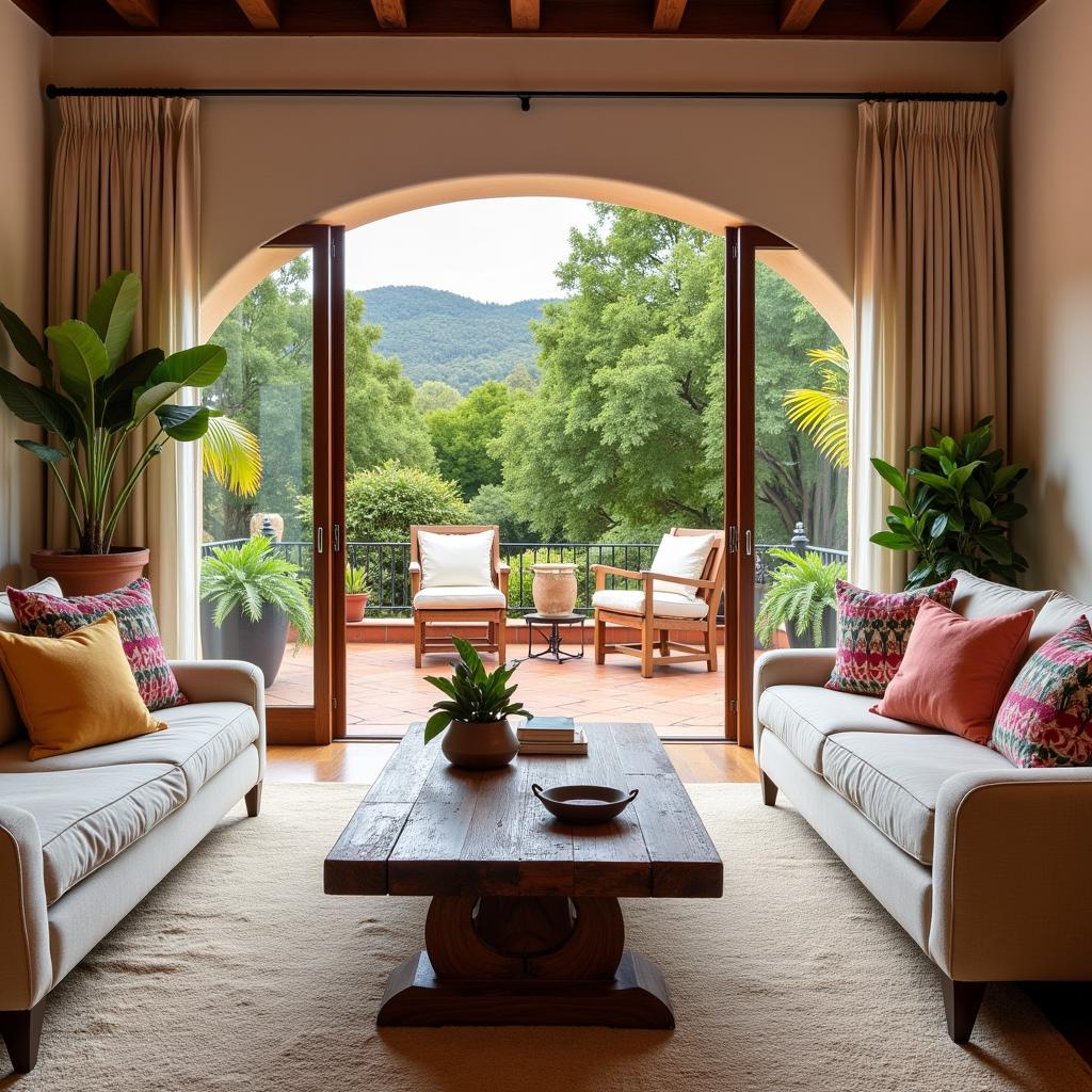 Spanish Style Living Room