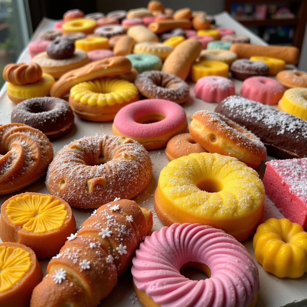 Assortment of Spanish Sweets