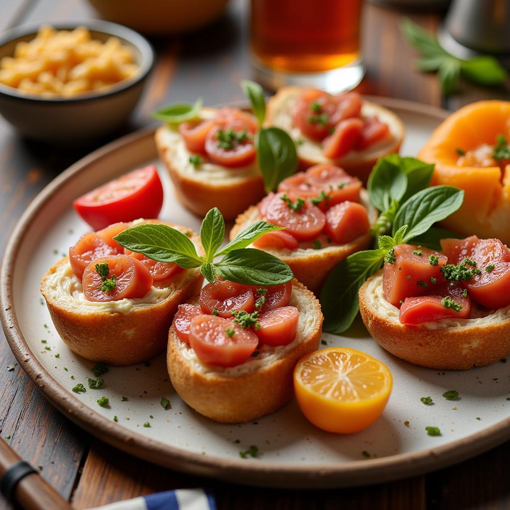 A table laden with colorful Spanish tapas, each dish representing a clue to the heart of Spanish cuisine.