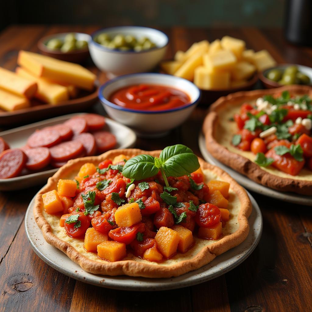 Assortment of Spanish Tapas