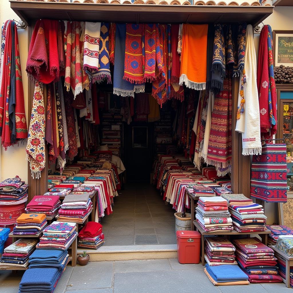 Vibrant Spanish Textiles Market