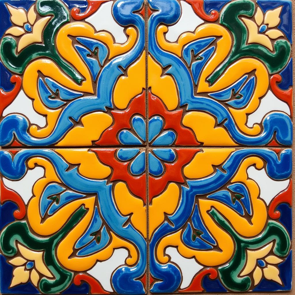 Intricate Spanish Tile Work