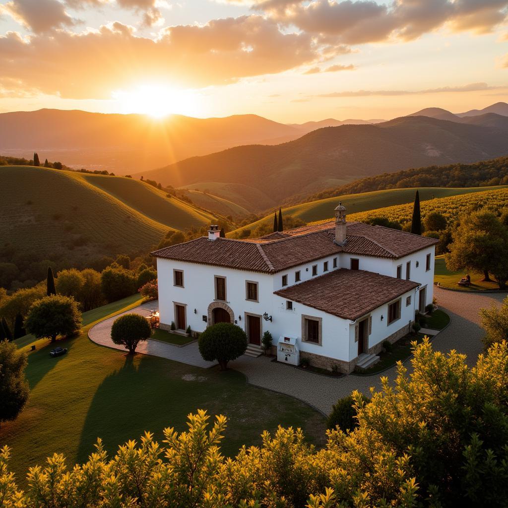 Charming Spanish villa nestled in the countryside