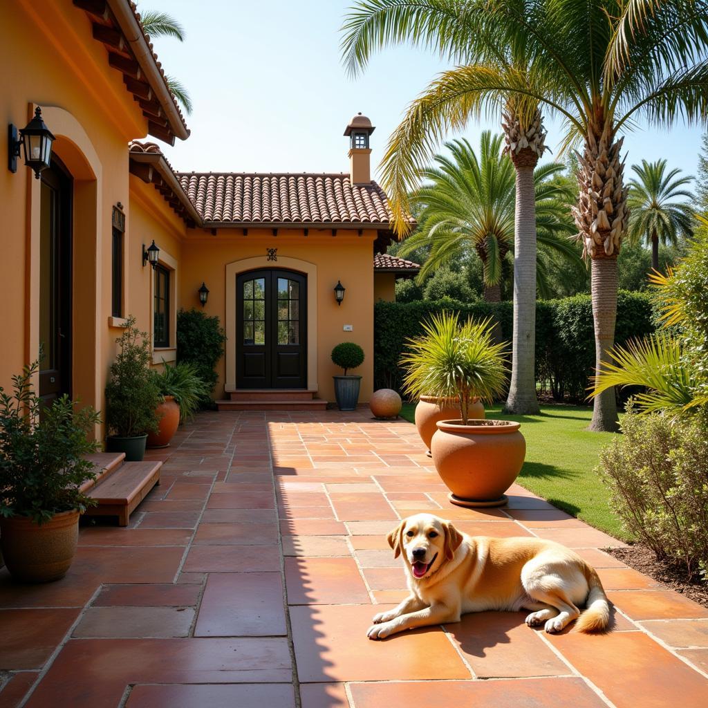 Dog-friendly villa in Spain