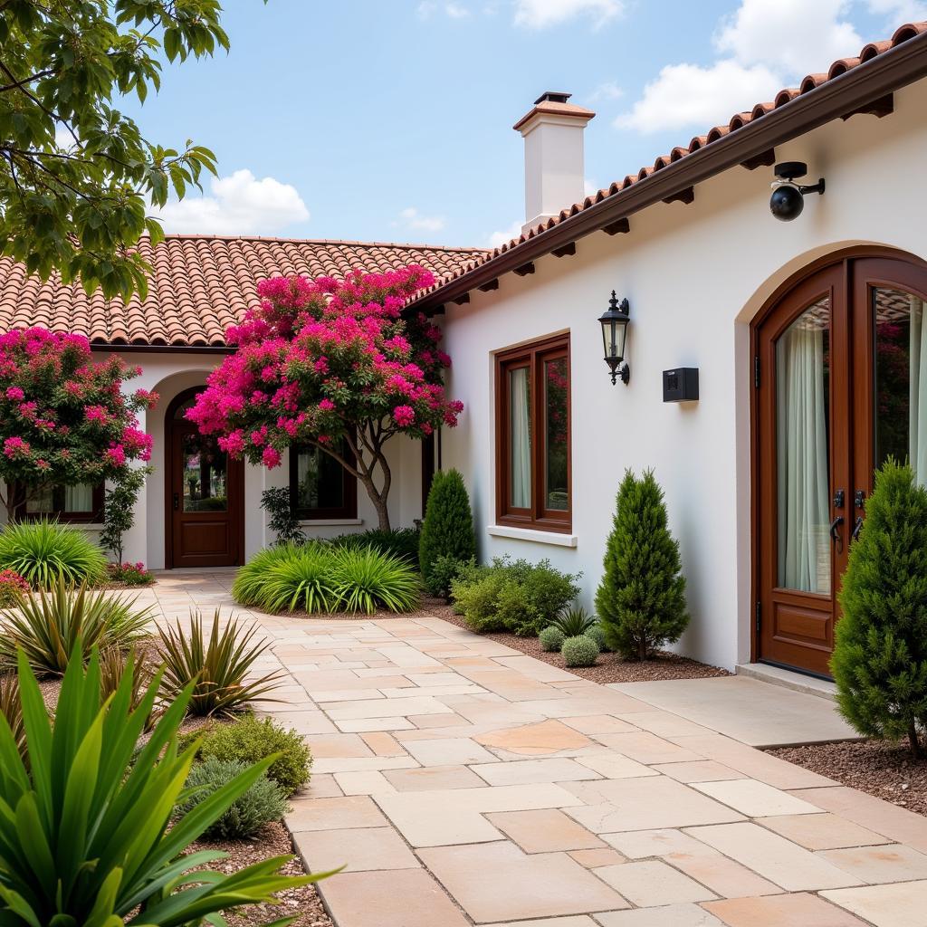 Spanish Villa with Ezviz Security Camera