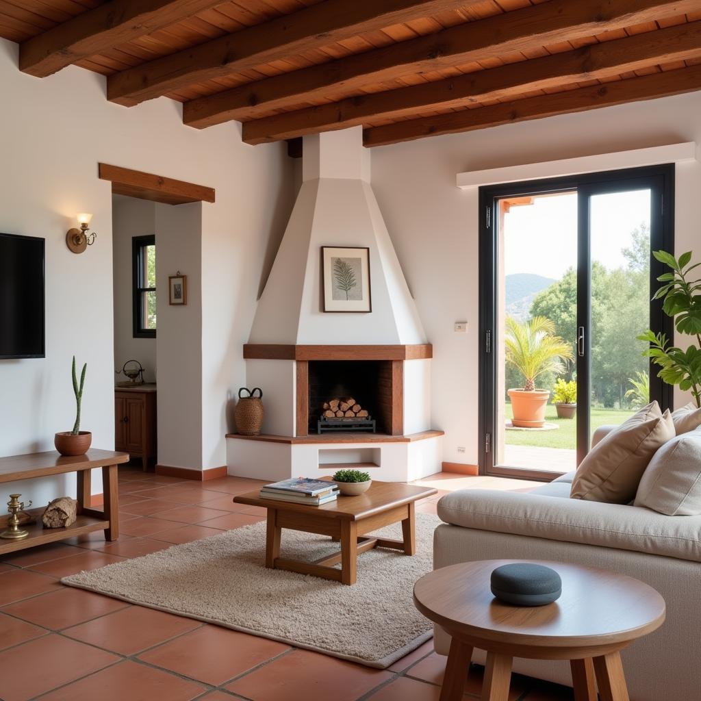 Using Google Home in a Spanish Villa