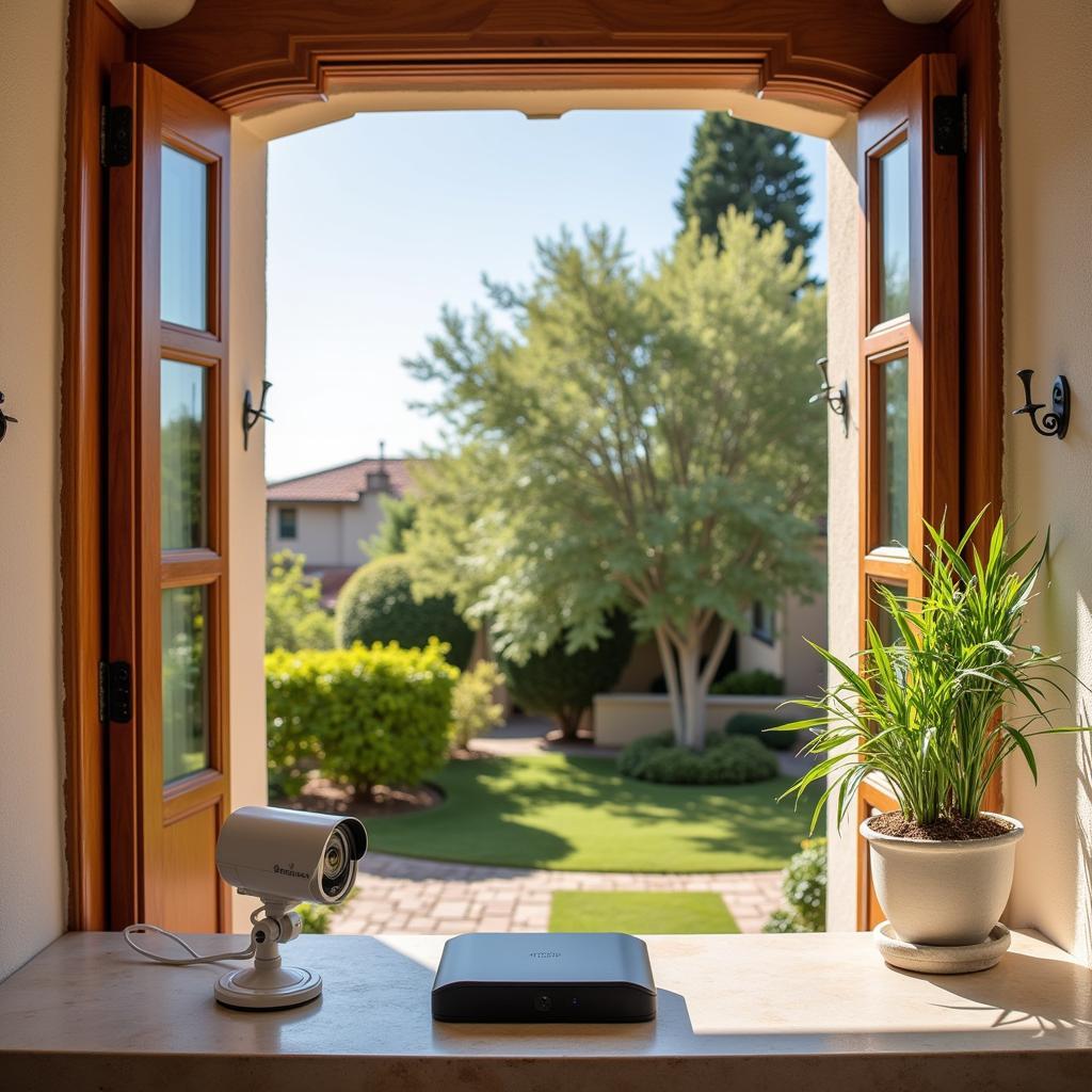 Smart Home Security in a Spanish Villa