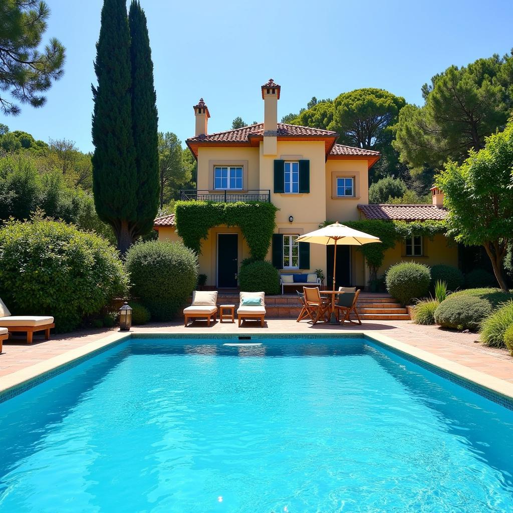 Luxurious Spanish villa homestay