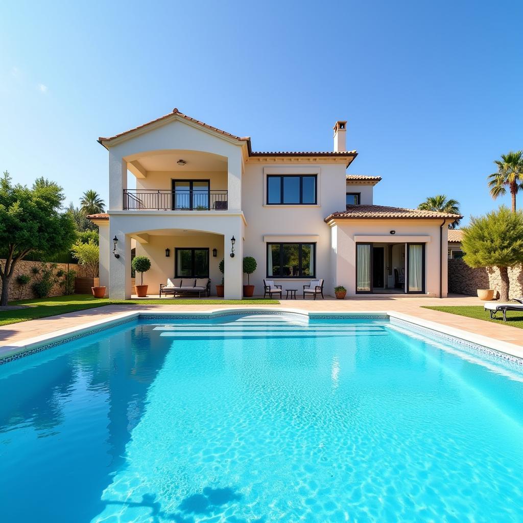 Modern Spanish Villa with Pool - Mortgage Available