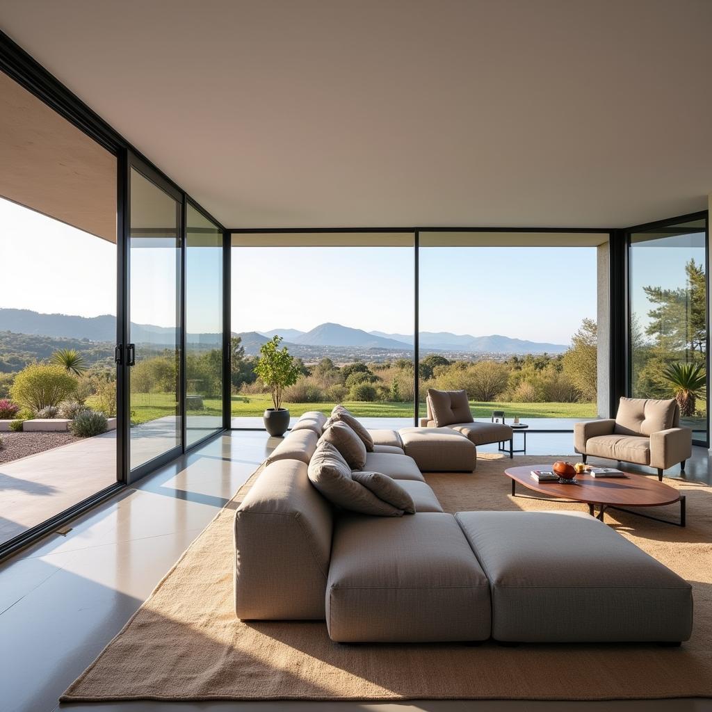 A stunning Spanish villa featuring Kave Home's Neom collection.