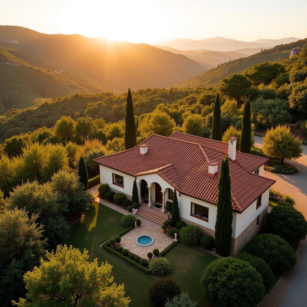 Spanish Villa nestled in sun-drenched hills