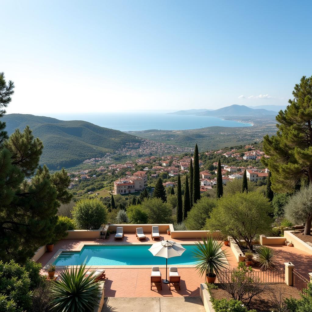 Scenic Spanish Villa View