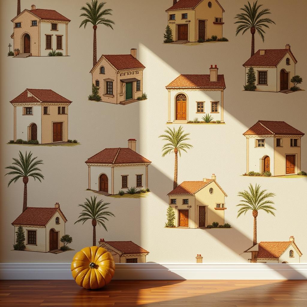 Kenay Home wallpaper with Spanish villa design