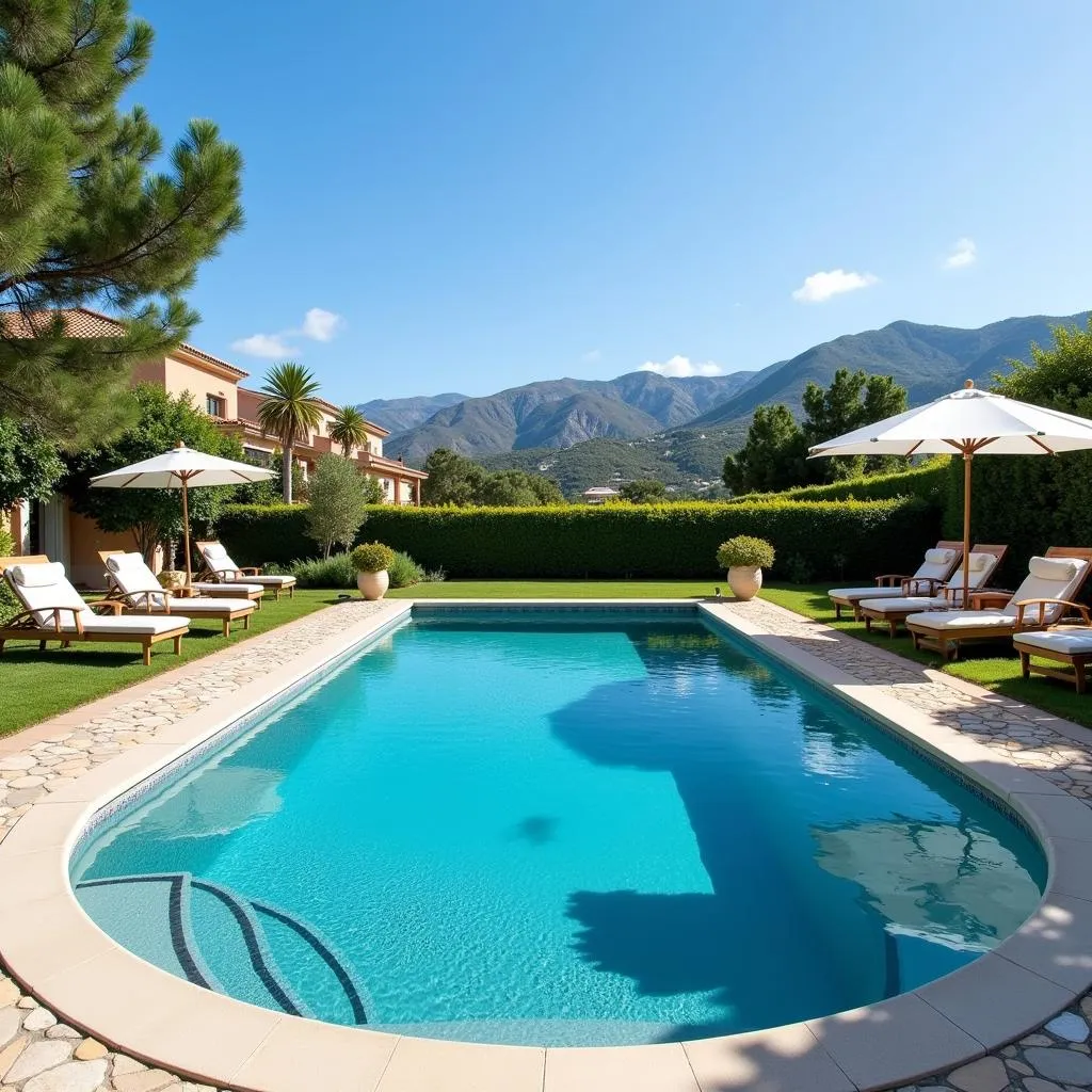 Modern Spanish Villa with a Pool