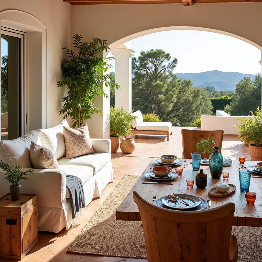 Spanish Villa with Zara Home Decor