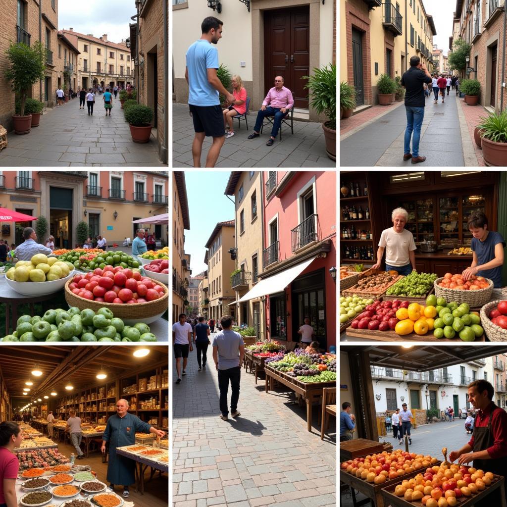 Spanish villages brimming with local life