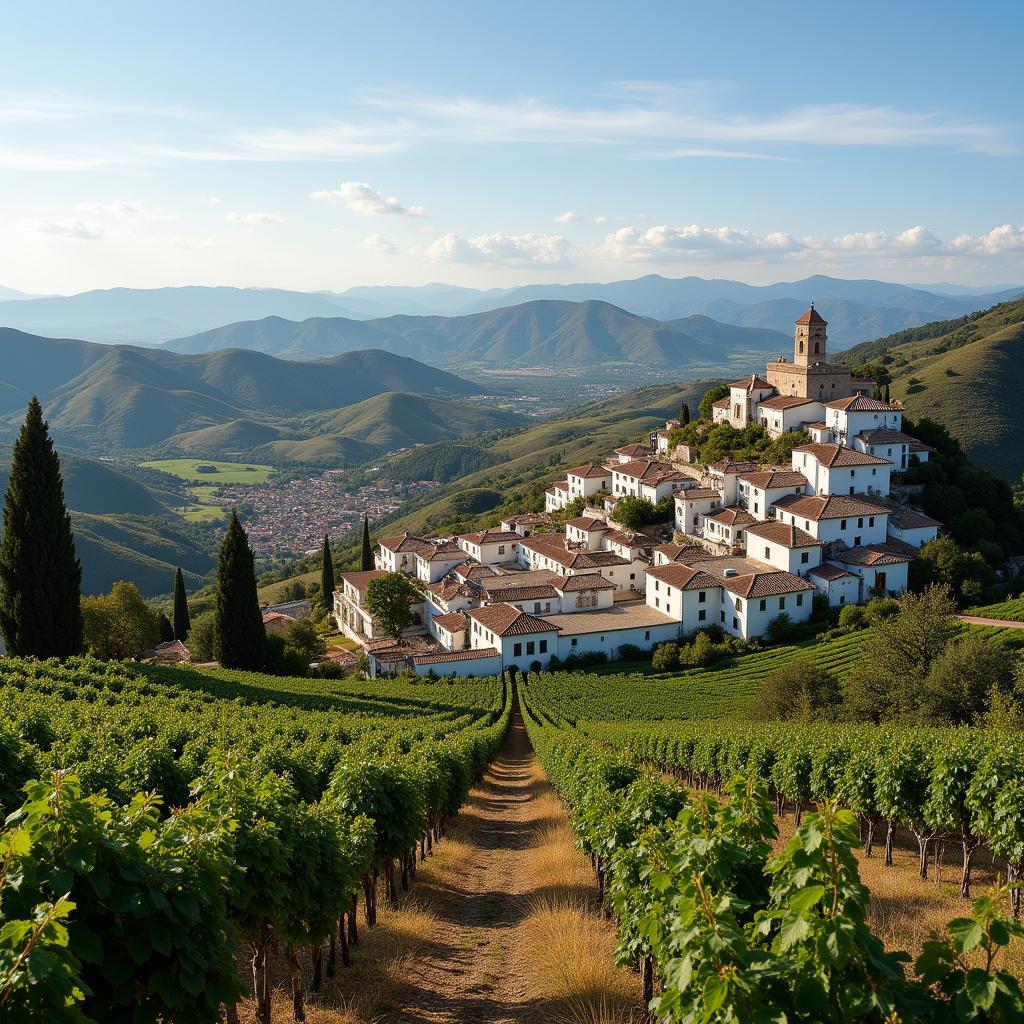 Picturesque Spanish Villages Nestled in Rolling Hills