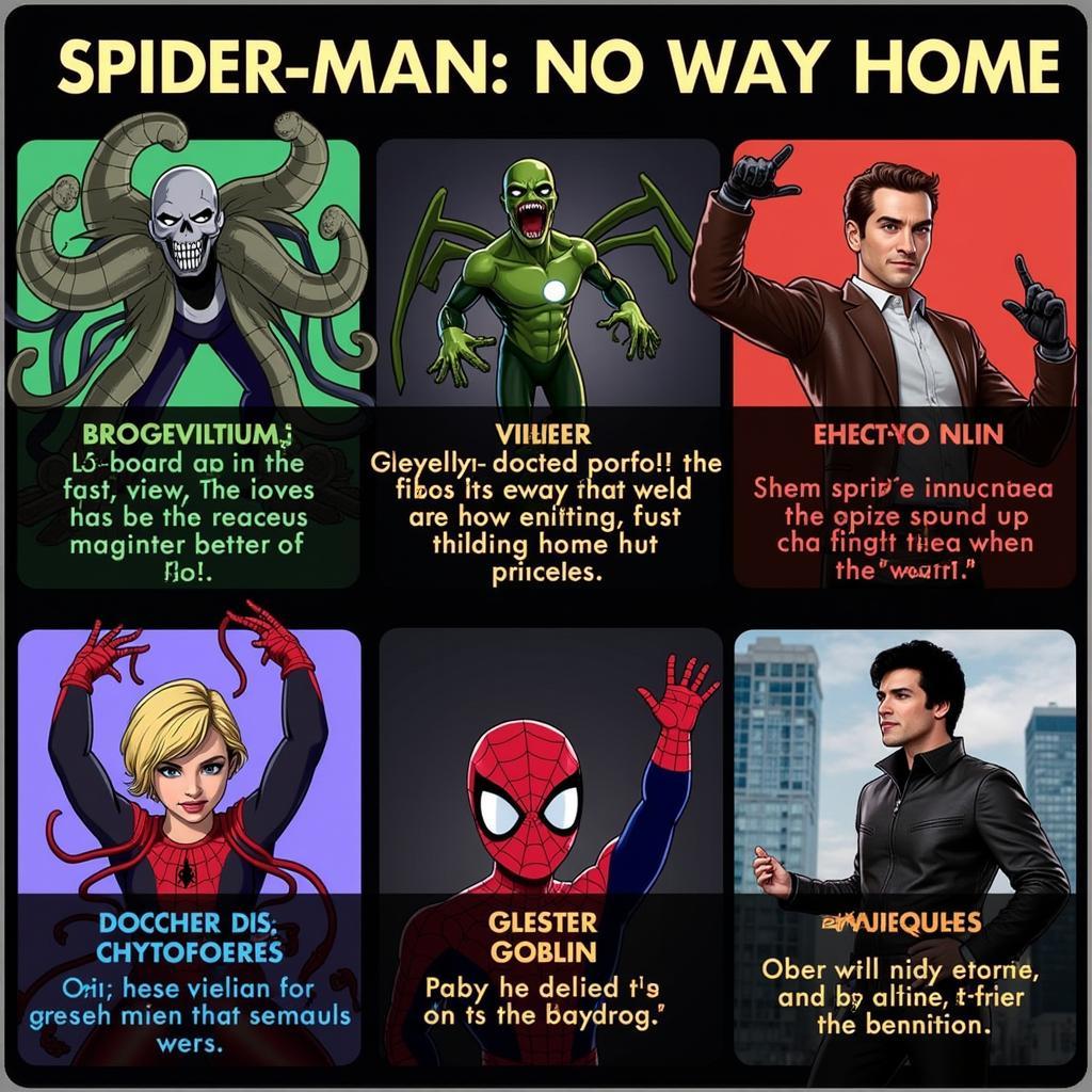 Spider-Man: No Way Home Villains