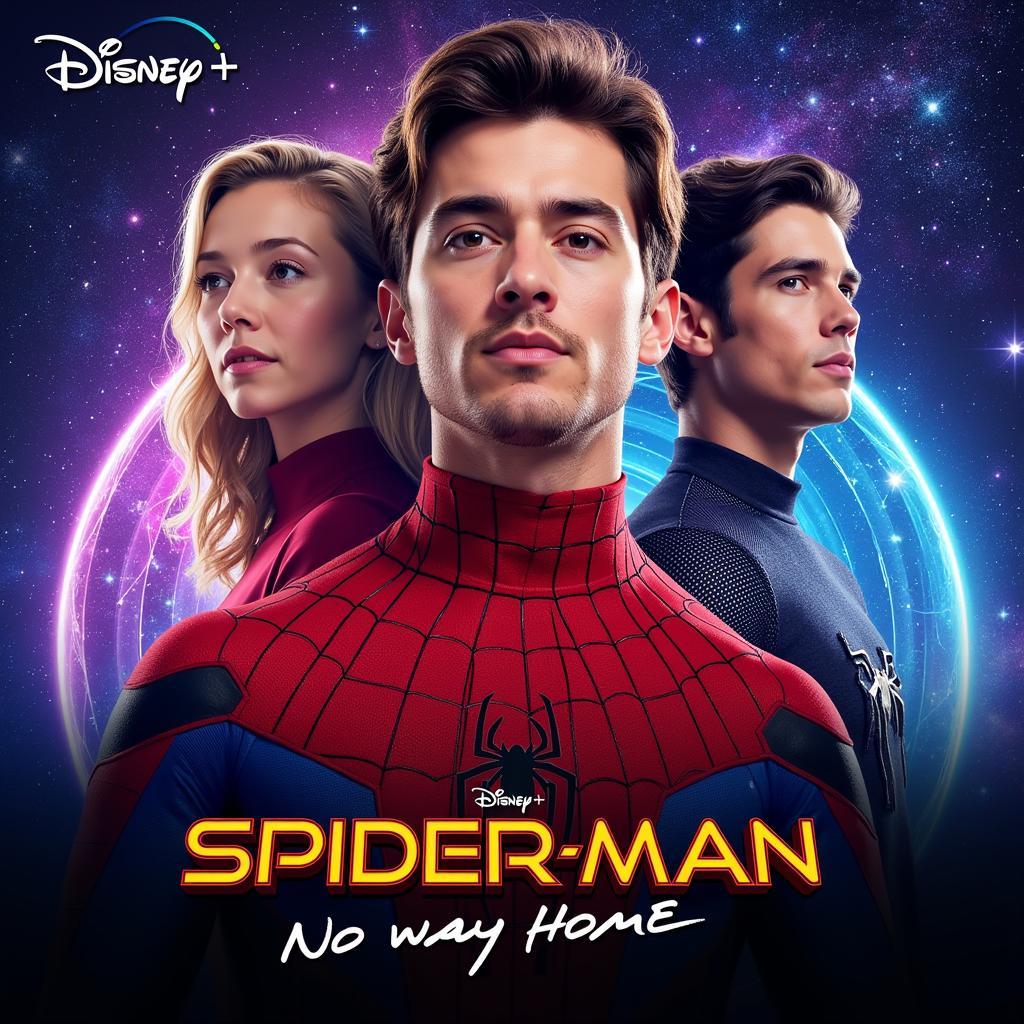 Spiderman: No Way Home Disney Plus Poster