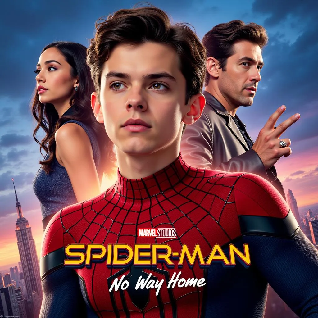 Spiderman No Way Home Movie Poster