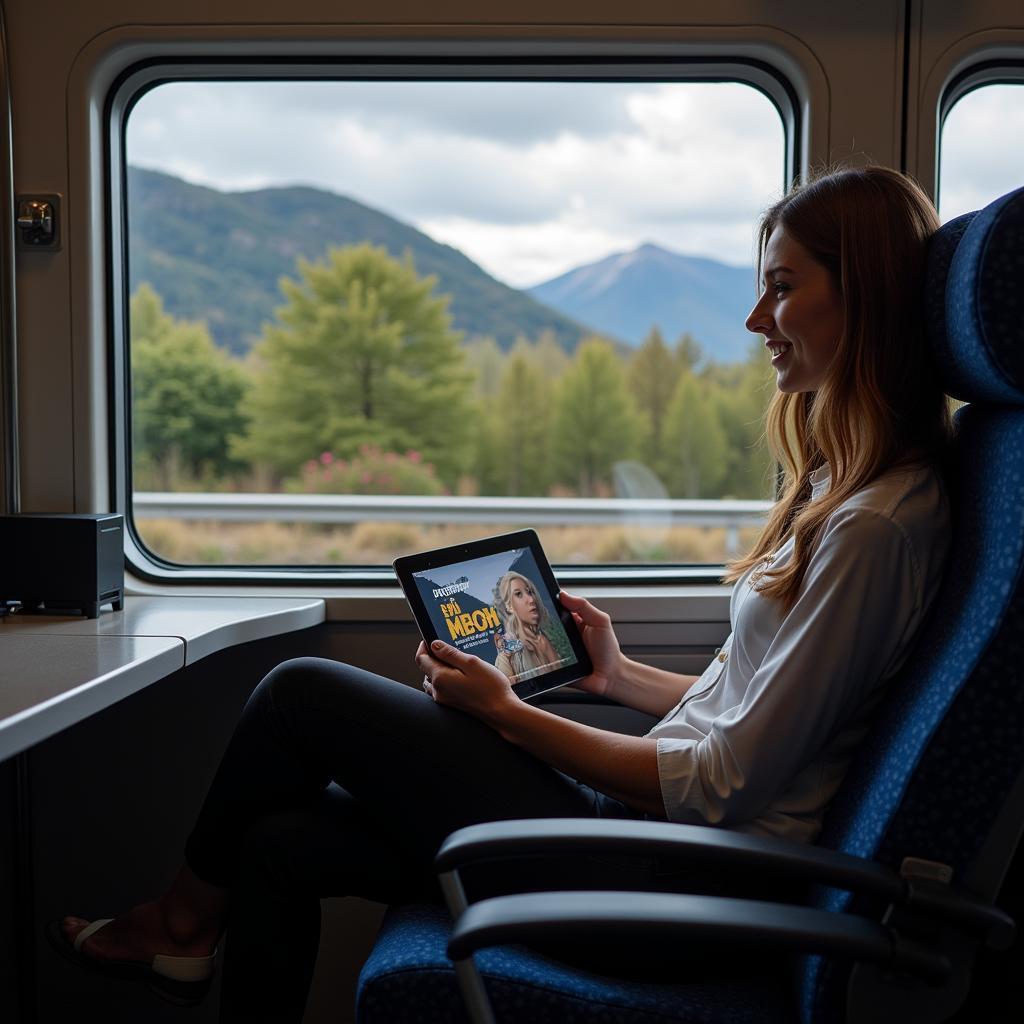 Streaming Movies on Train with WD My Cloud Home