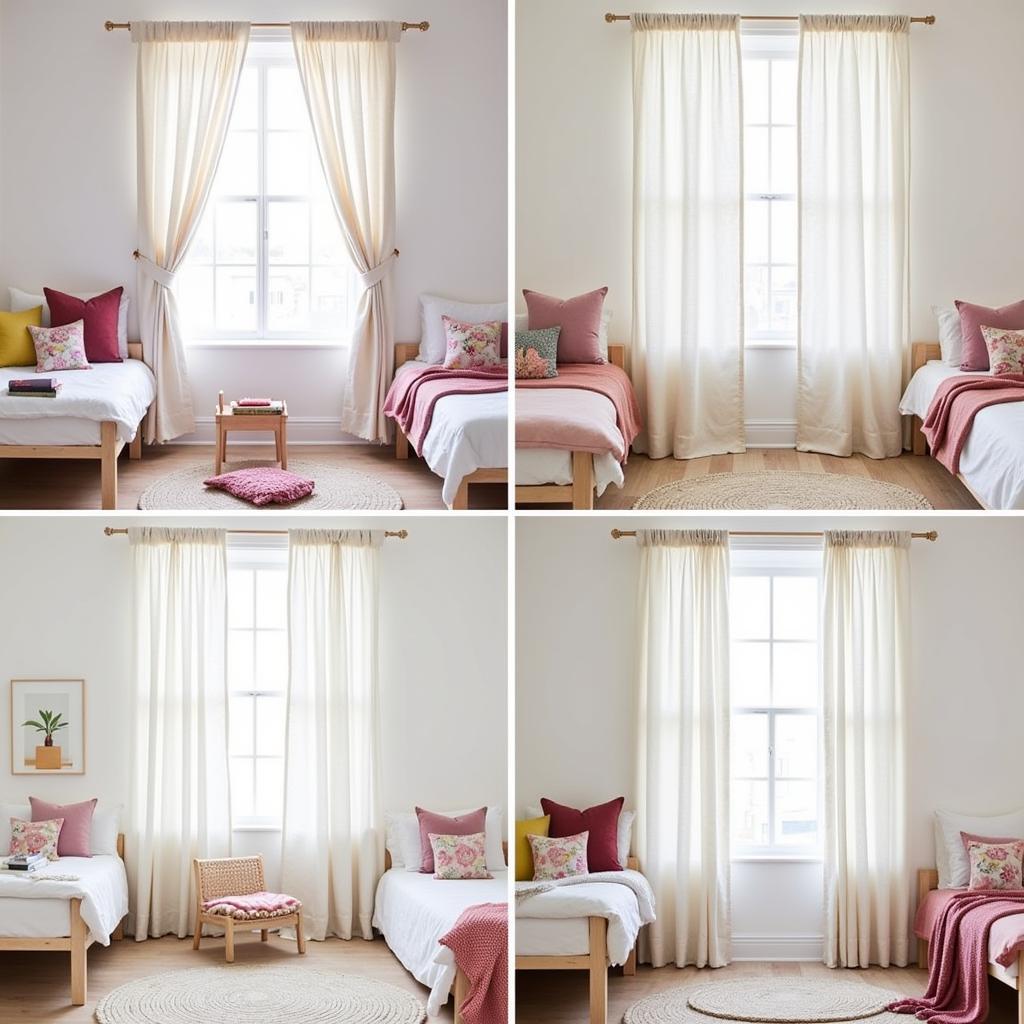 Stylish Kids Bedroom Ideas with Zara Home Curtains