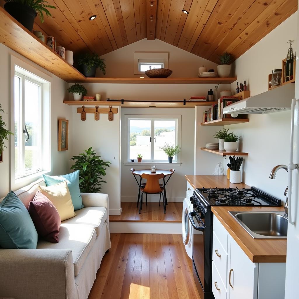 Efficient Tiny Home Interior Layout