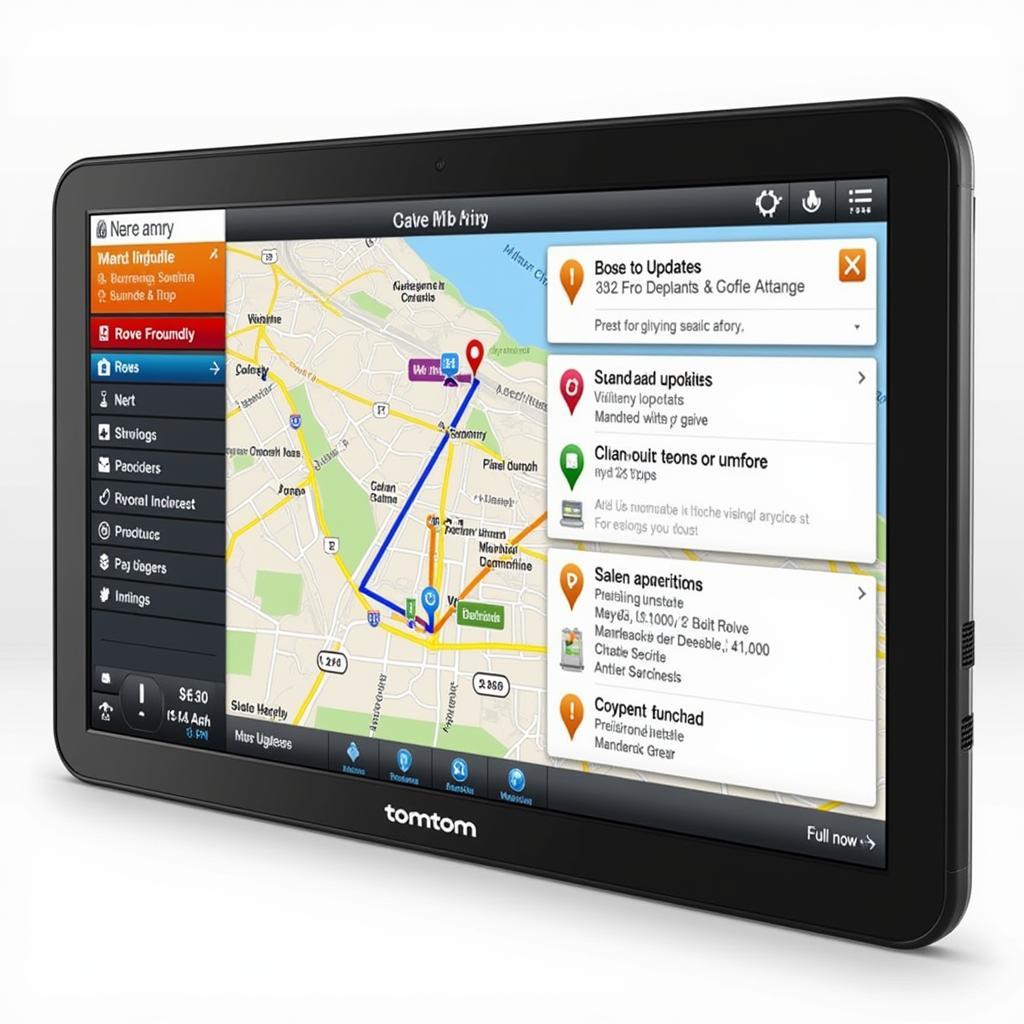 TomTom Home Interface