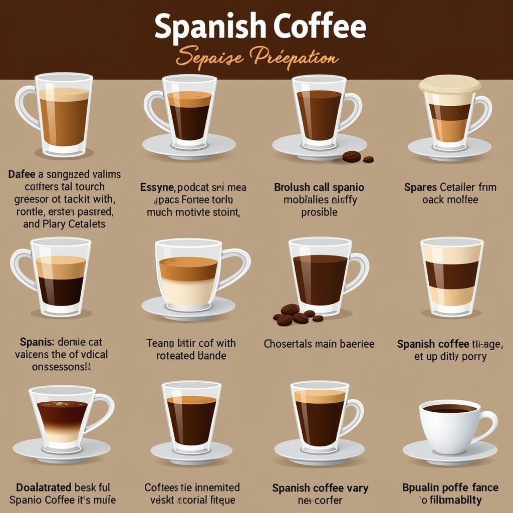 Traditional Spanish Coffee Preparations