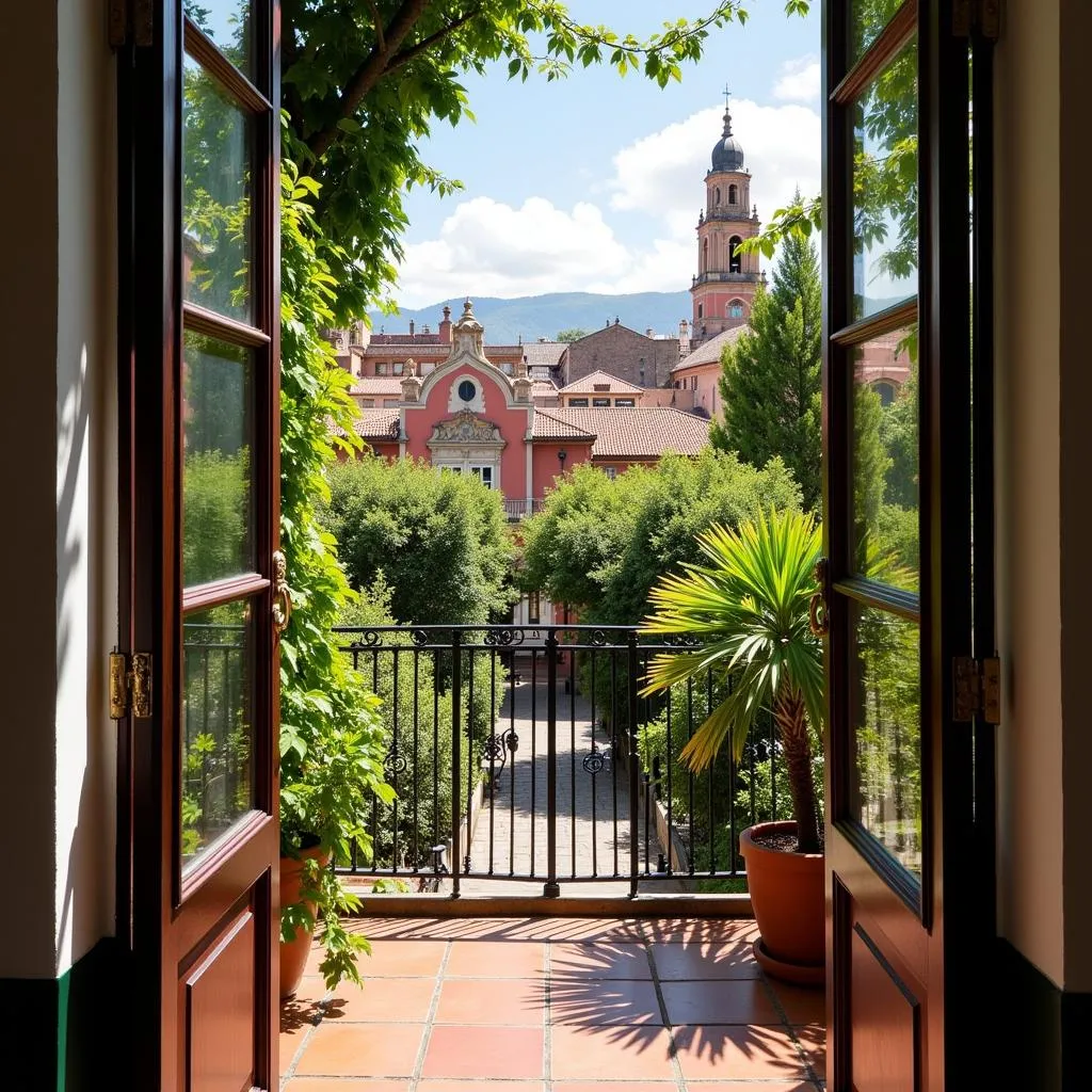 Stunning views from a Trigo Home patio