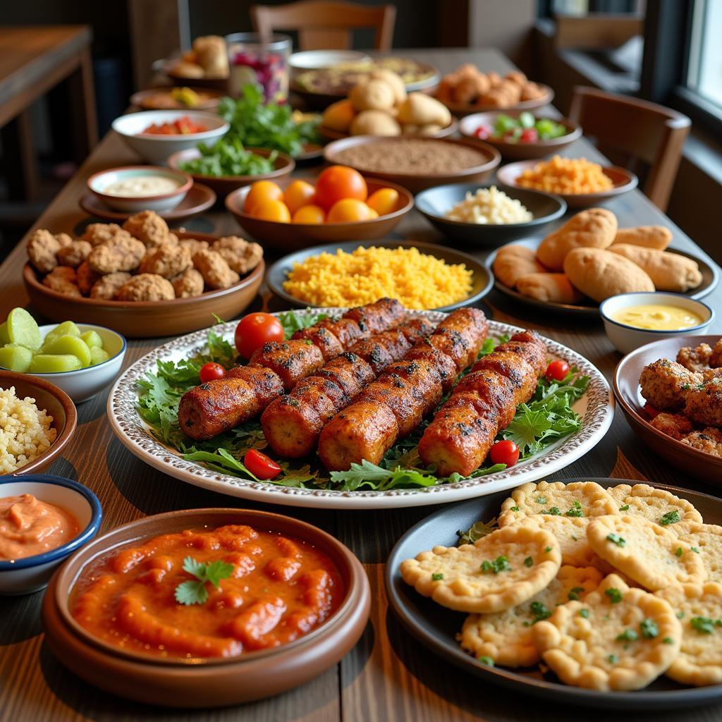 Turkish Home Kebab Platter in Cáceres