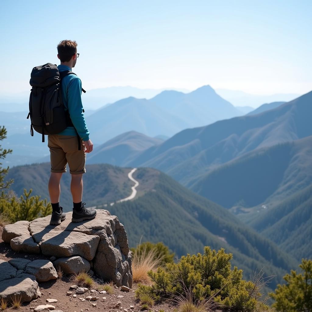 Hiker on Turo de L'Home