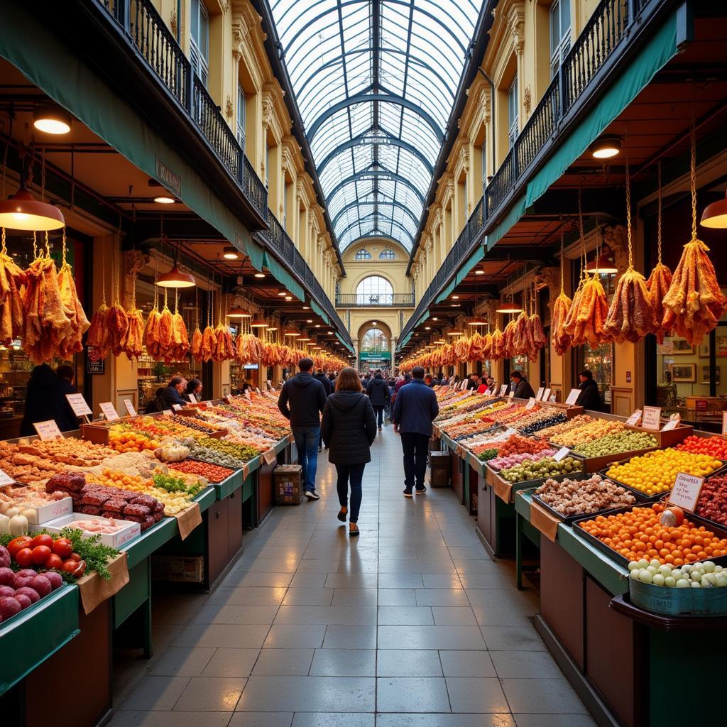 Bustling Central Market