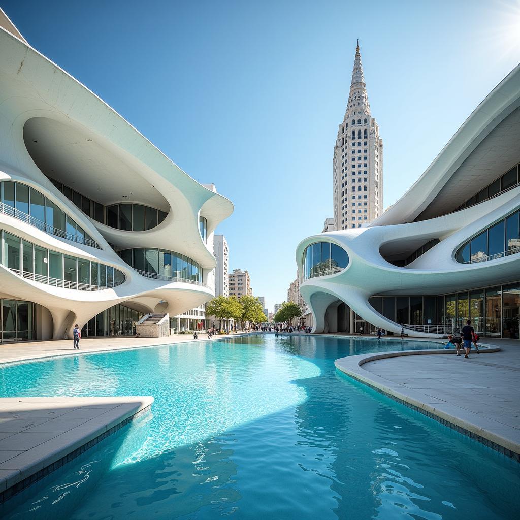 Spectacular City of Arts and Sciences in Valencia