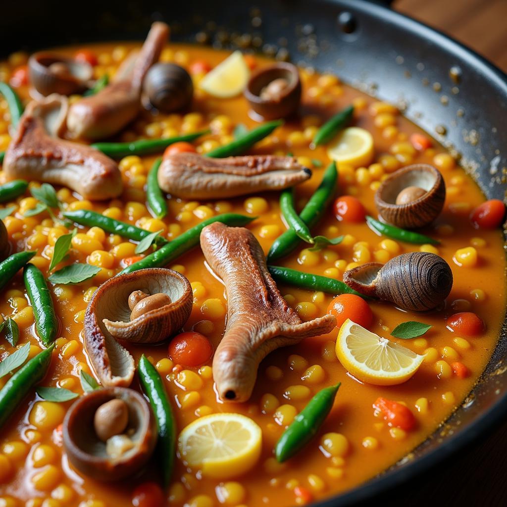 Savoring Authentic Paella Valenciana