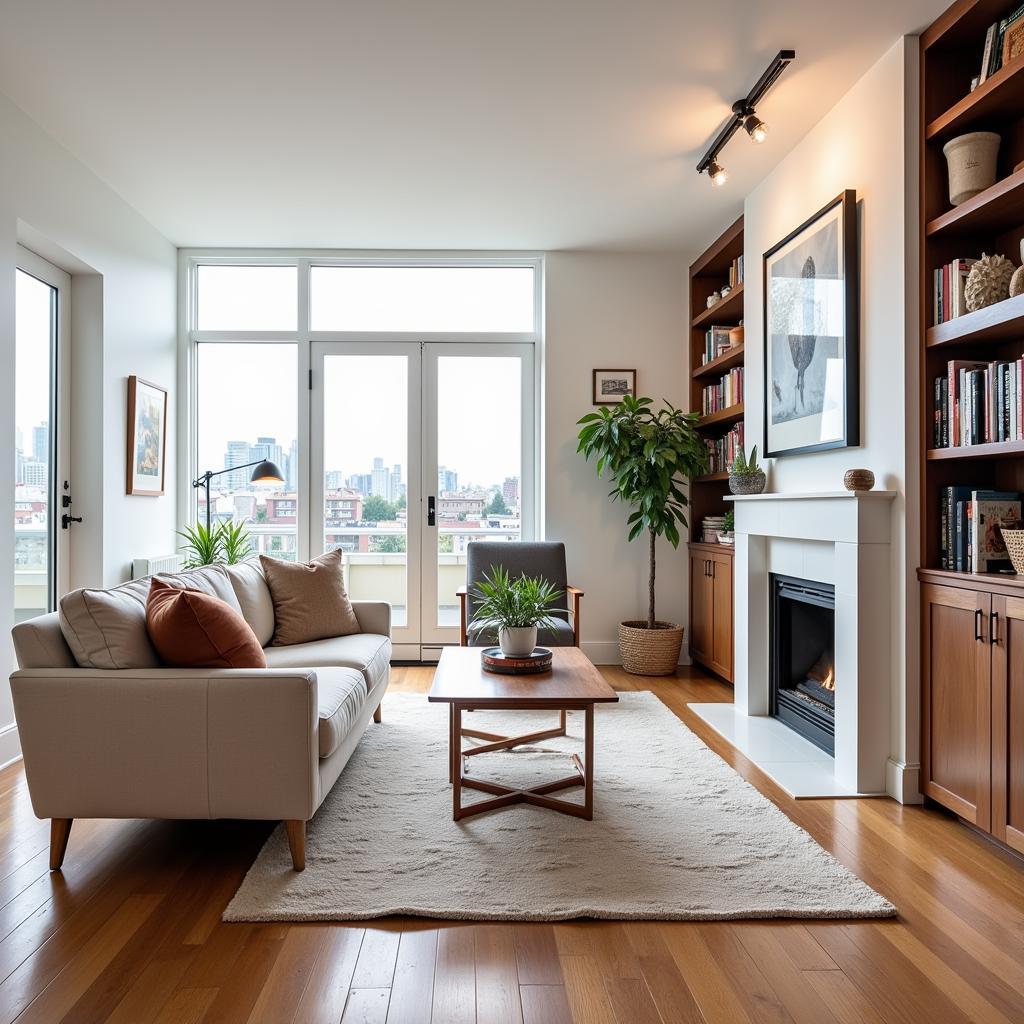 Cozy Homestay Living Room in Vancouver