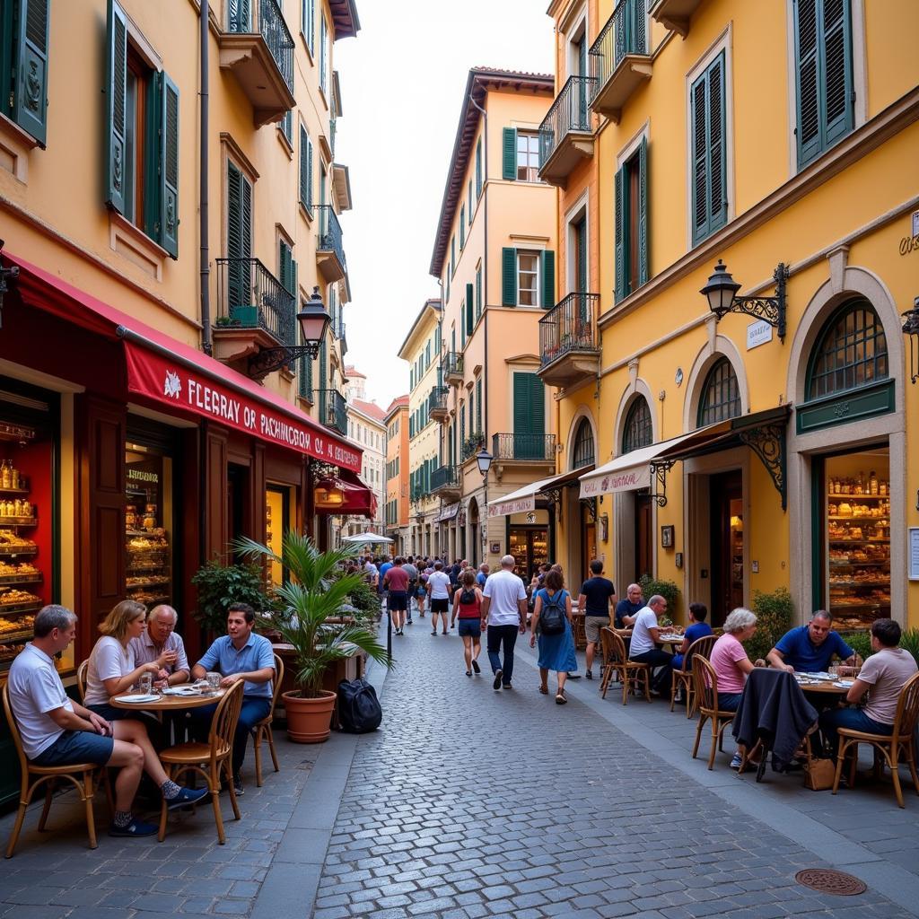 Exploring the charming neighborhood near the Vatican