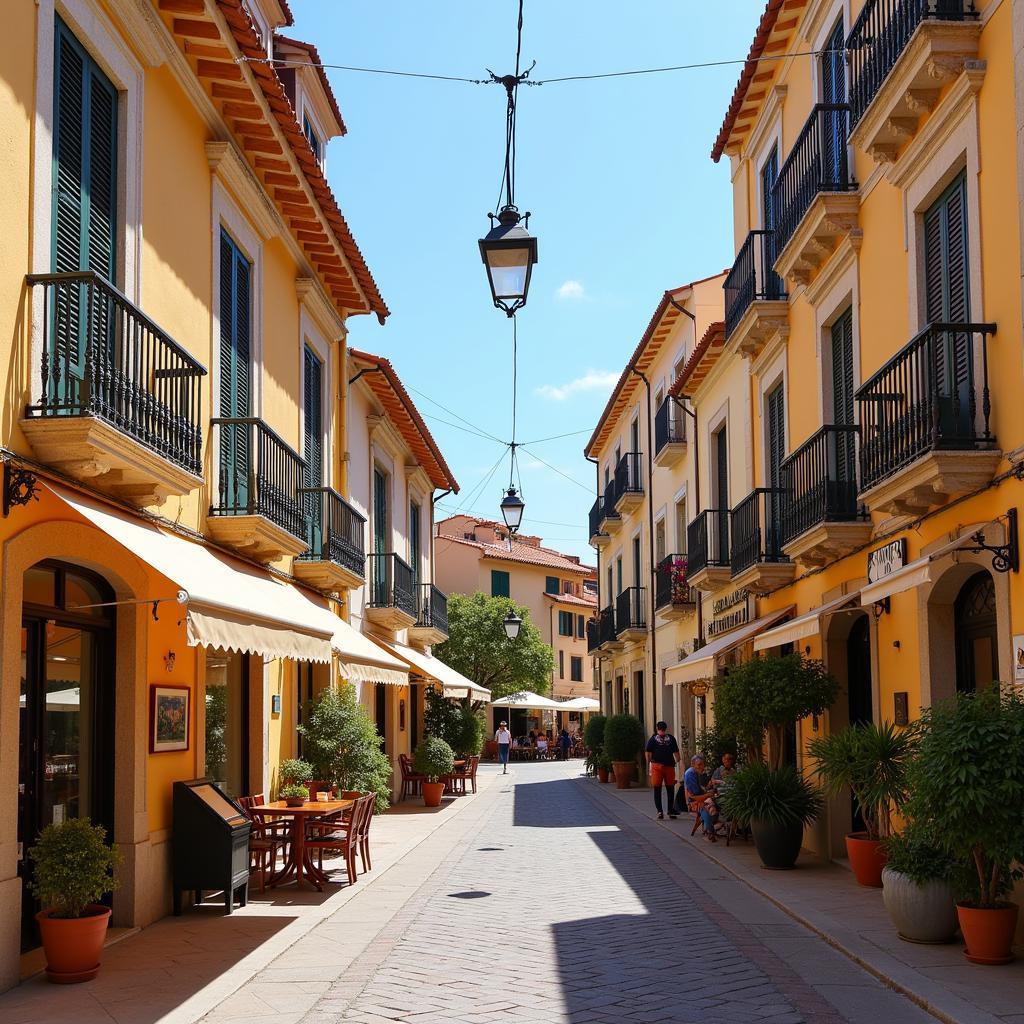 Exploring the charming streets of Vilanova Old Town