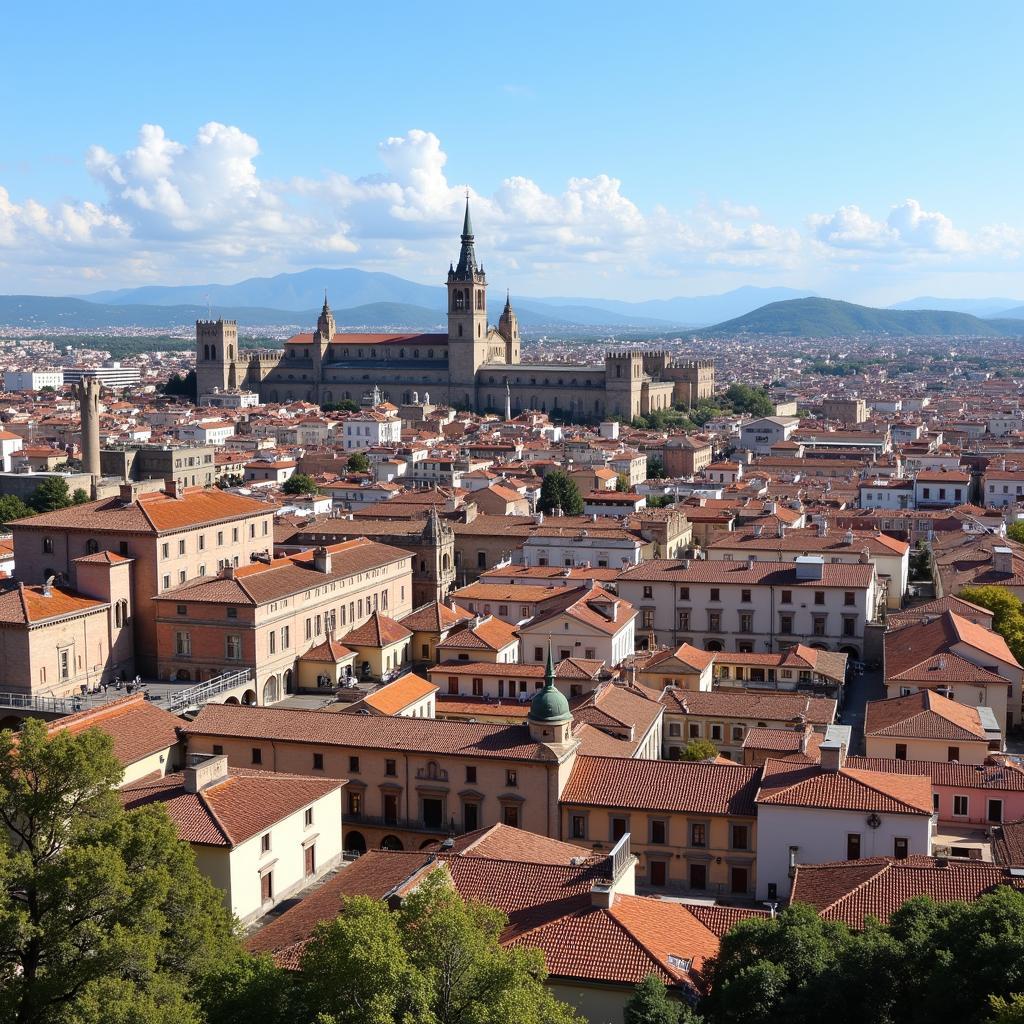 Vibrant Cityscape of Vitoria