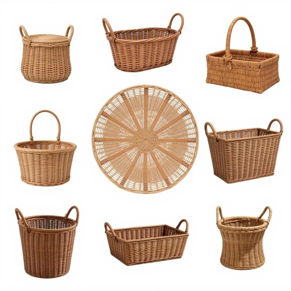 Zara Home Wicker Basket Collection